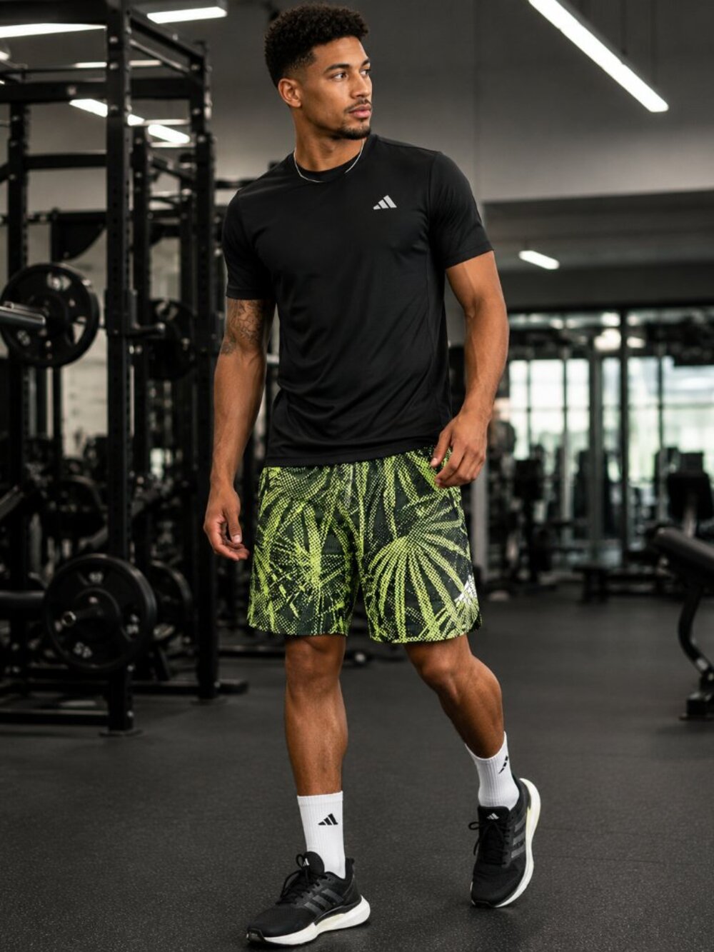 Adidas D4T HEAT.RDY 9" Graphics Shorts HC4259